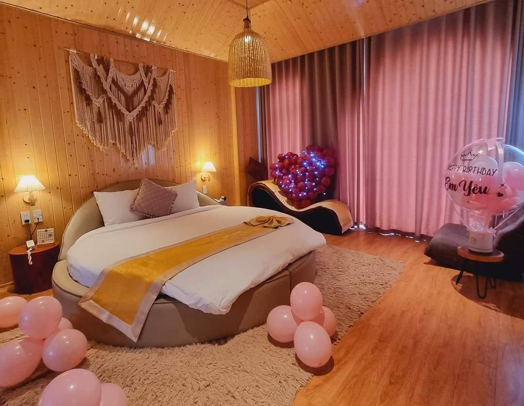 Decor trang trí phòng concept lãng mạn cho các cặp đôi